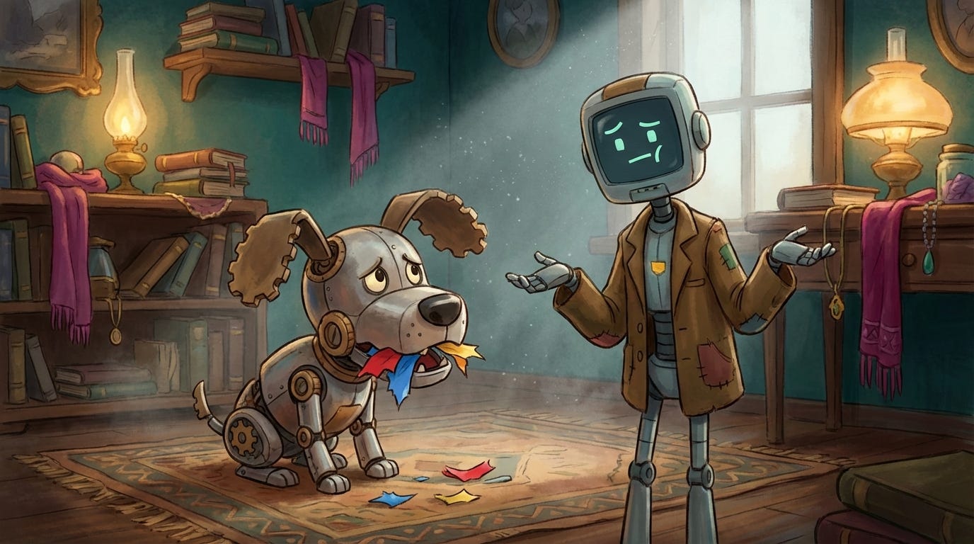 Mia Kiraki's Substack ROBOTS ATE MY HOMEWORK