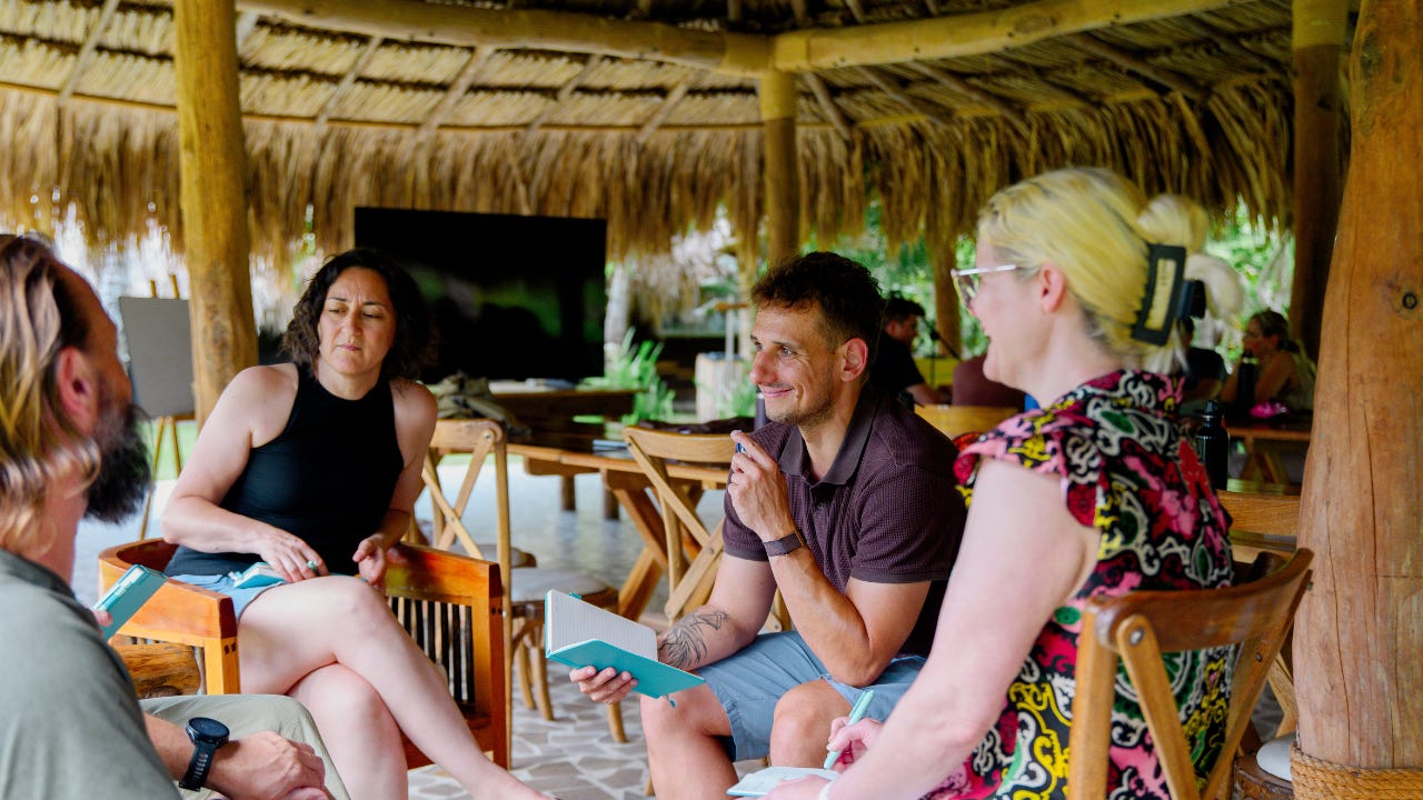 The three layers of an AI-proof coaching business: offline, community, high-end service