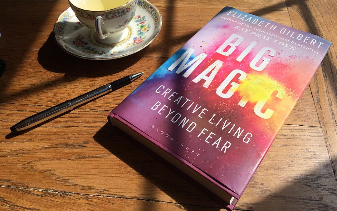 Big Magic by Elizabeth Gilbert - on how ideas visit us, knock, and linger