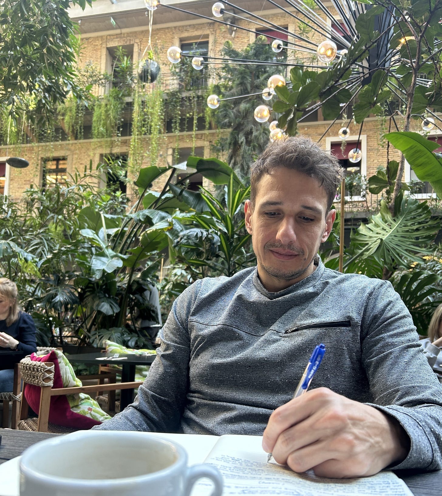 A Budapest breakfast spot that looks more like a botanical garden