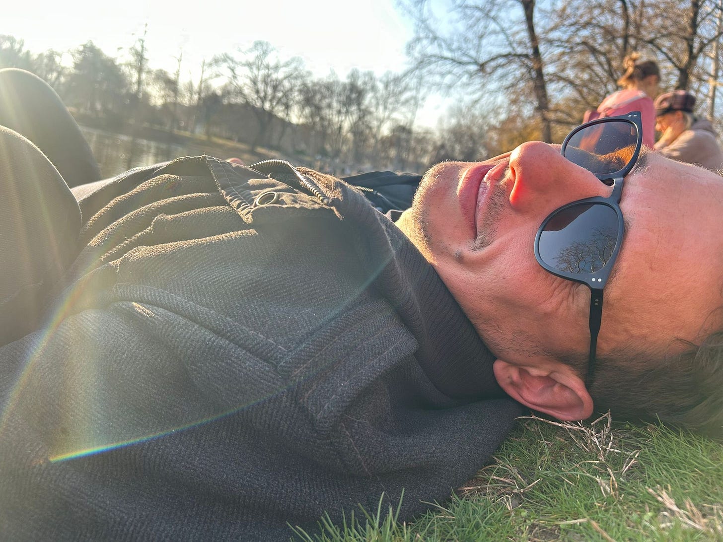A sunny Sunday afternoon in Budapest
