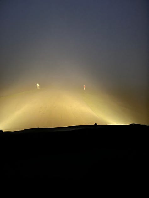 Croatian fog, -5 degrees, and a year of letters worth connecting.
